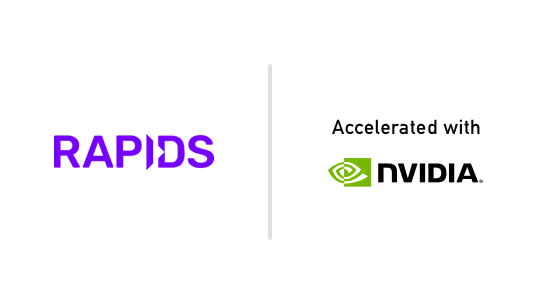 Logo for rapidsai/rapidsai