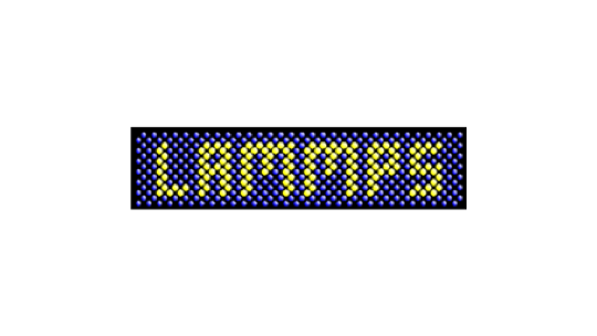 Logo for LAMMPS
